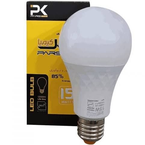 تصویر لامپ حبابی 15 وات پارس کیمیا 
