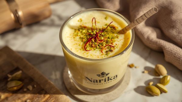 تصویر شیر پسته زعفران/لته پسته 